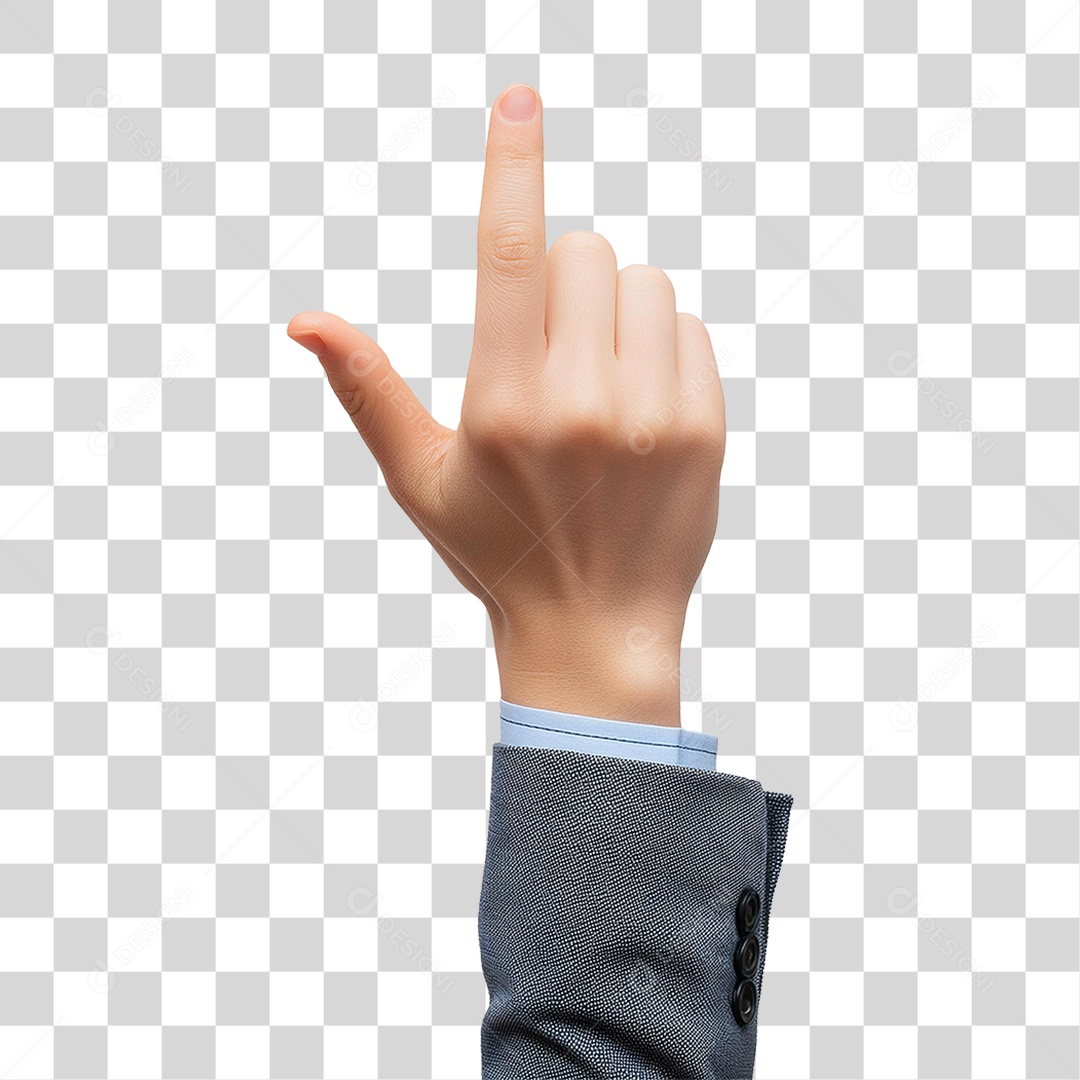 Mão Apontando PNG Transparente