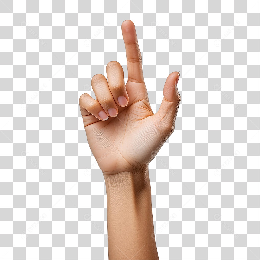 Mão Apontando PNG Transparente