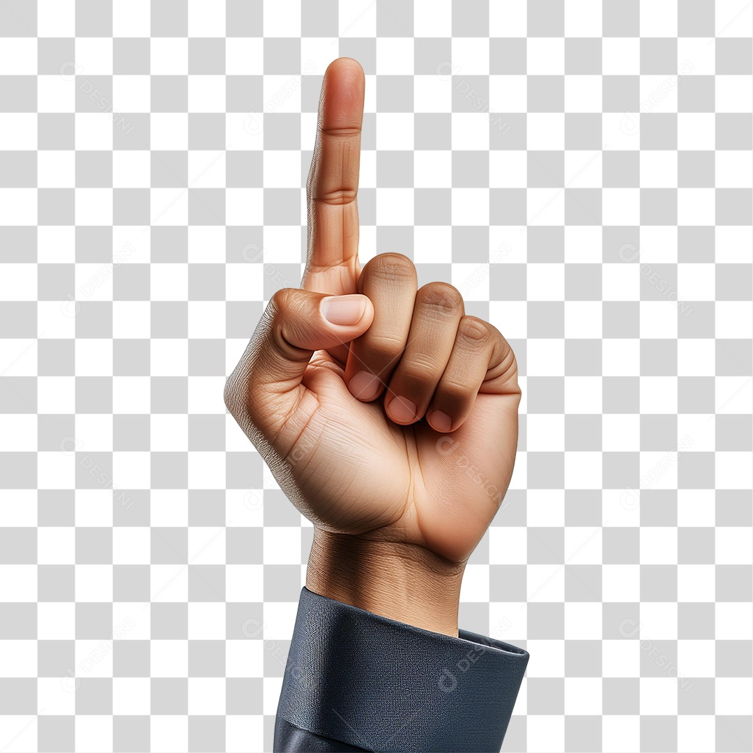 Mão Apontando PNG Transparente