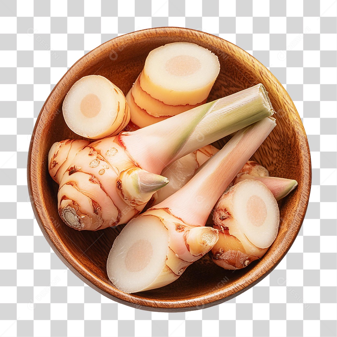Tigela de Galanga PNG Transparente