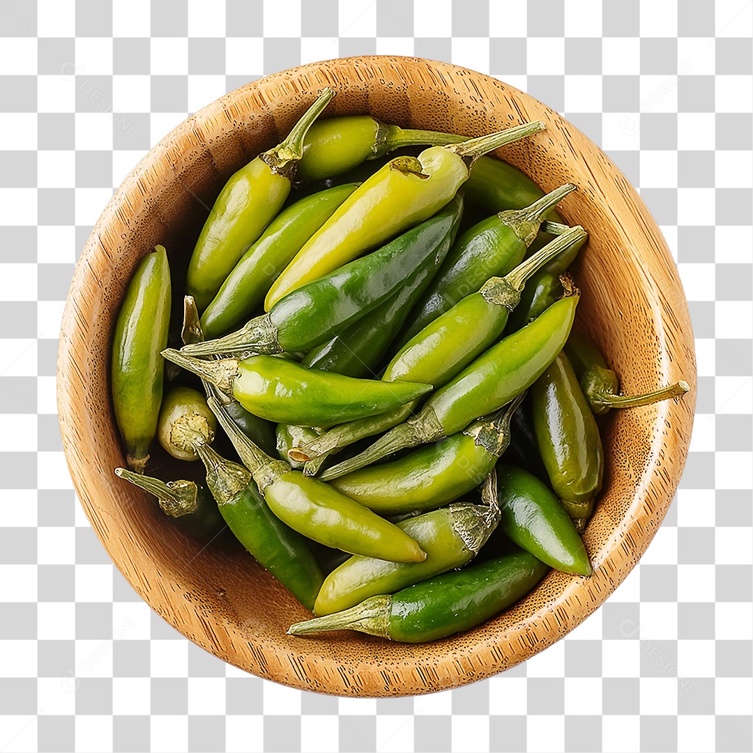 Tigela de Pimenta PNG Transparente