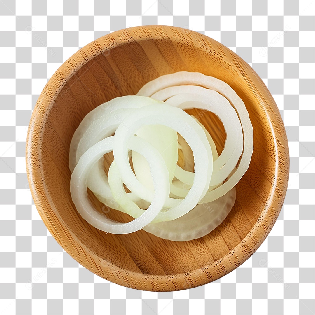 Tigela de Cebola PNG Transparente