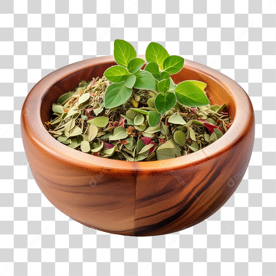 Tigela com Brahmi PNG Transparente