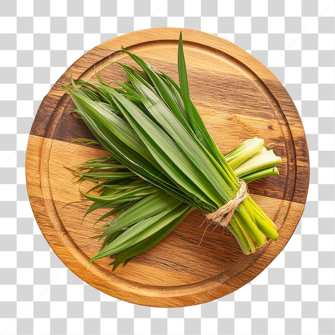 Maço de Cebolinha PNG Transparente