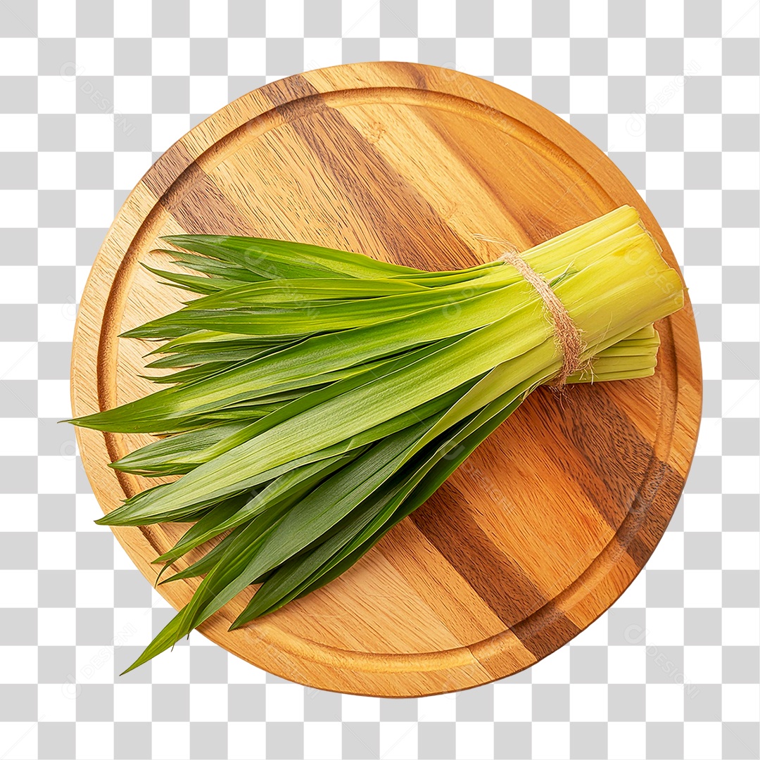 Maço de Cebolinha PNG Transparente