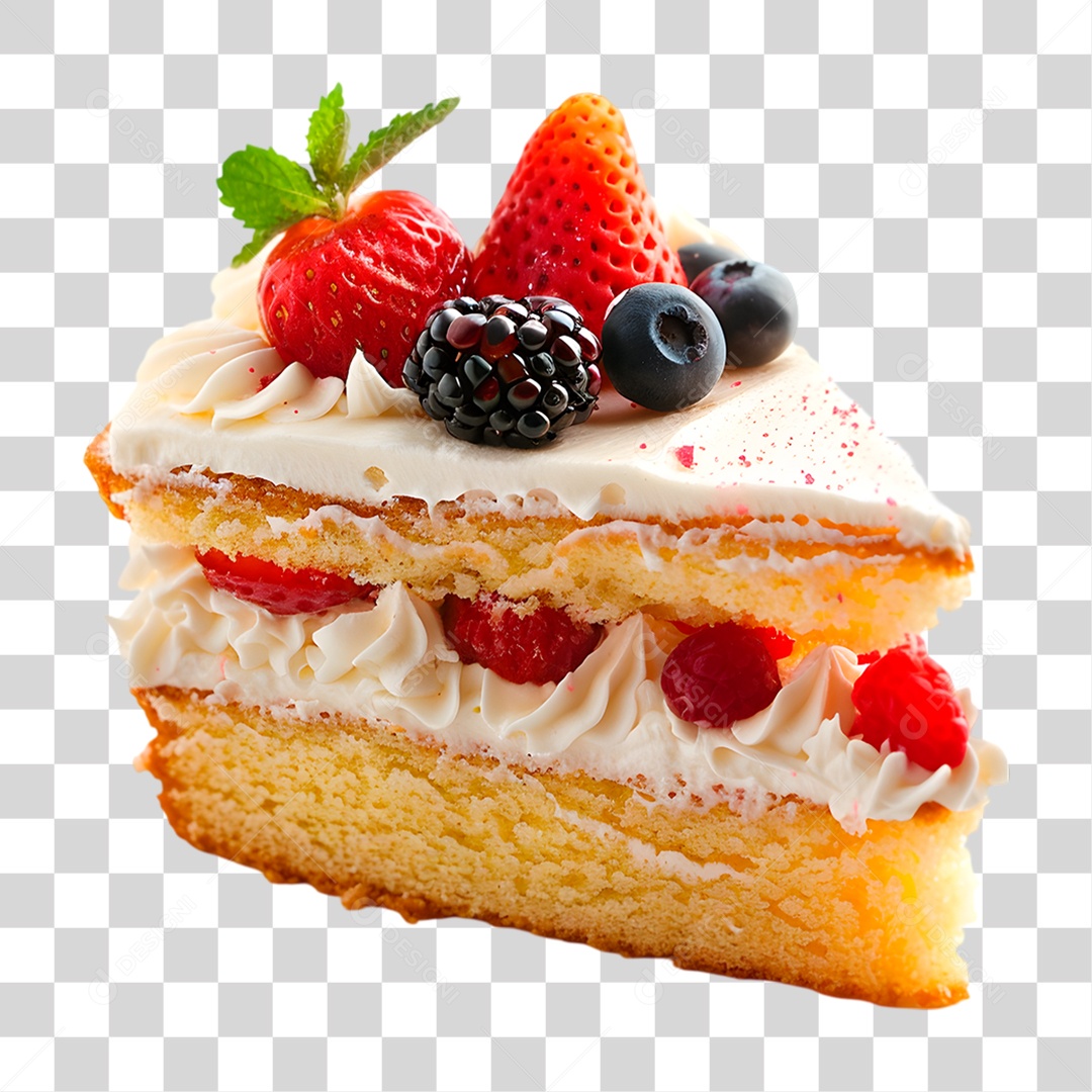 Bolo de Camadas PNG Transparente