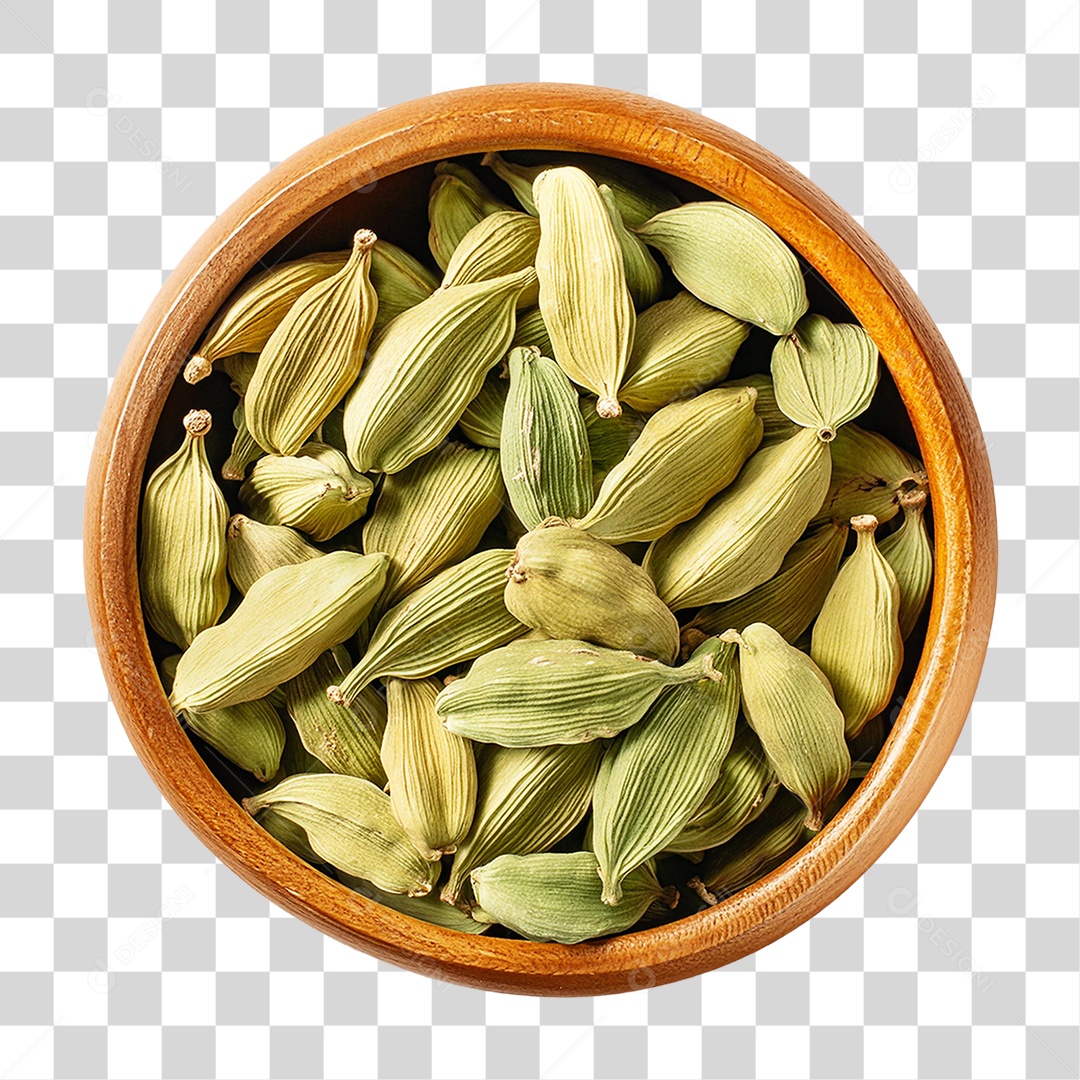 Tigela de Cardamomo PNG Transparente
