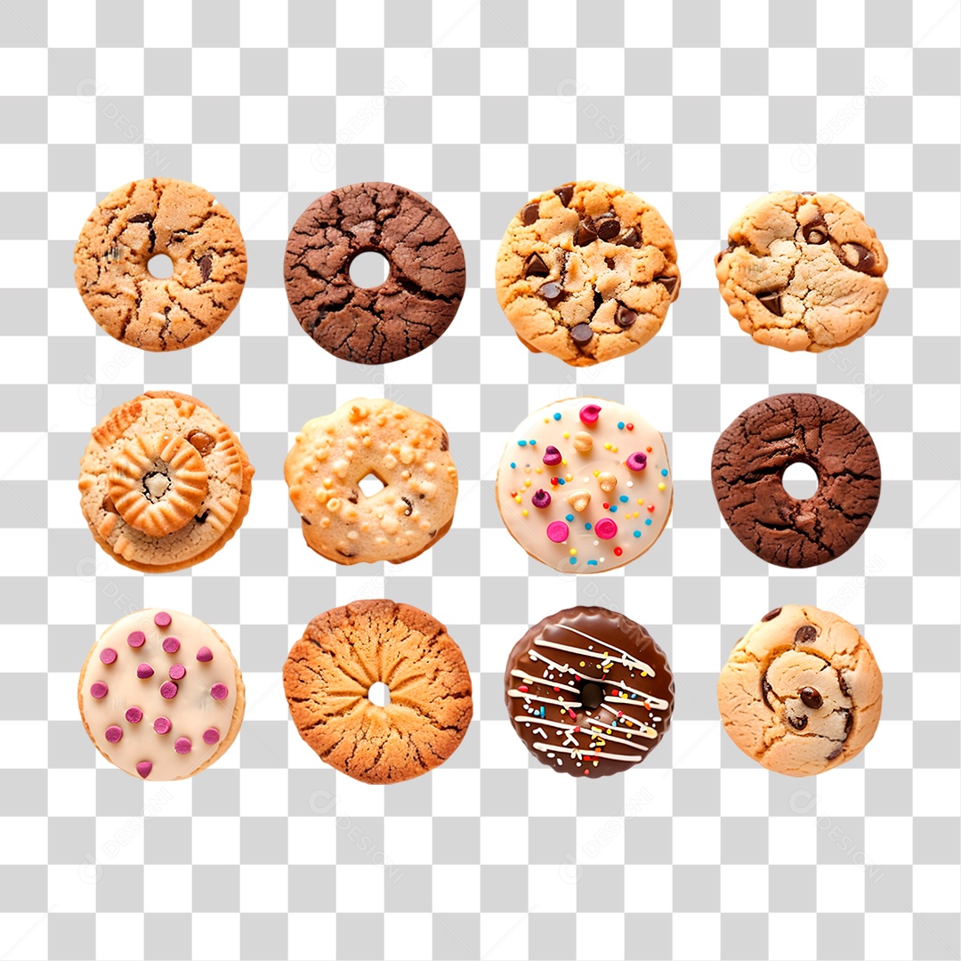 Biscoito PNG Transparente