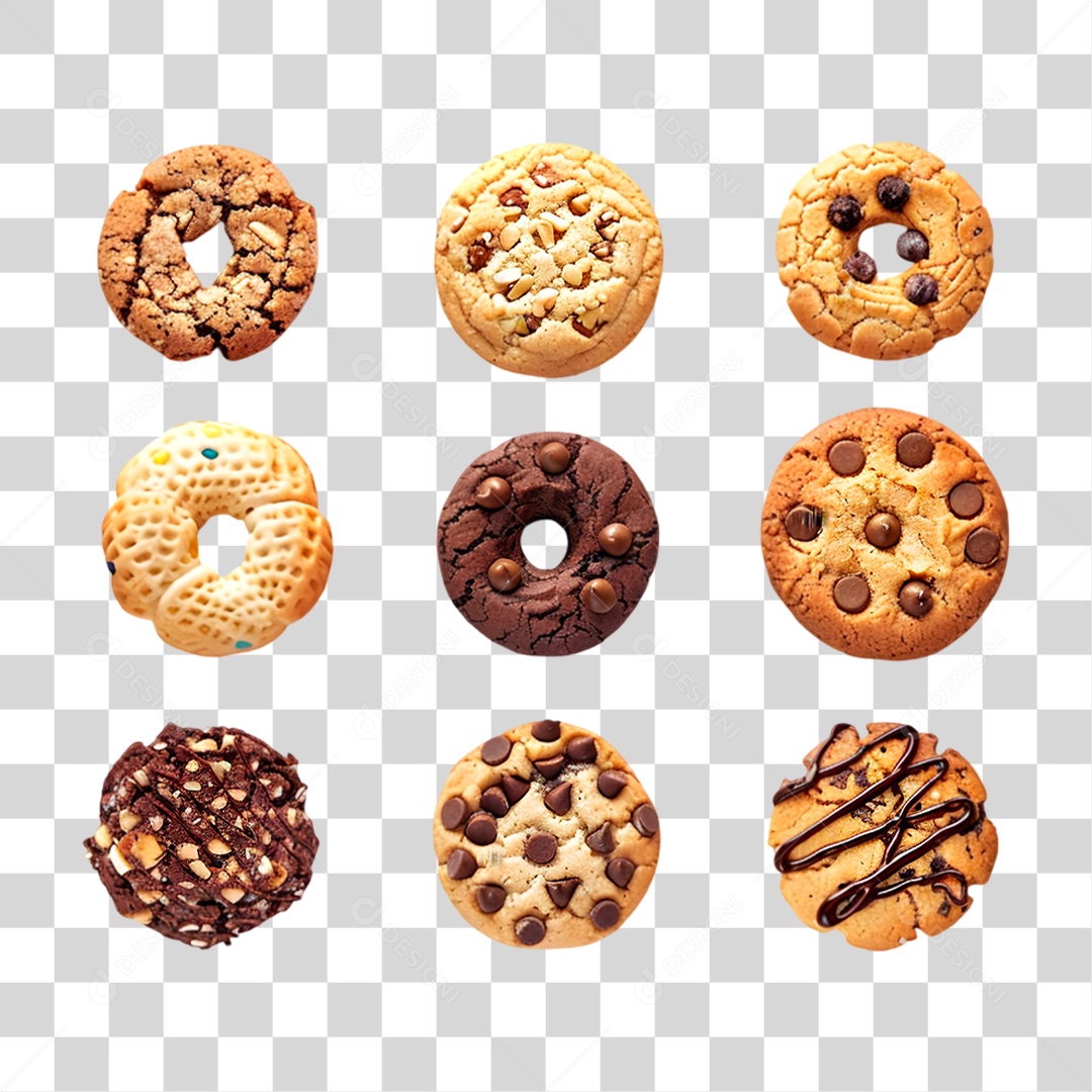 Biscoitos PNG Transparente