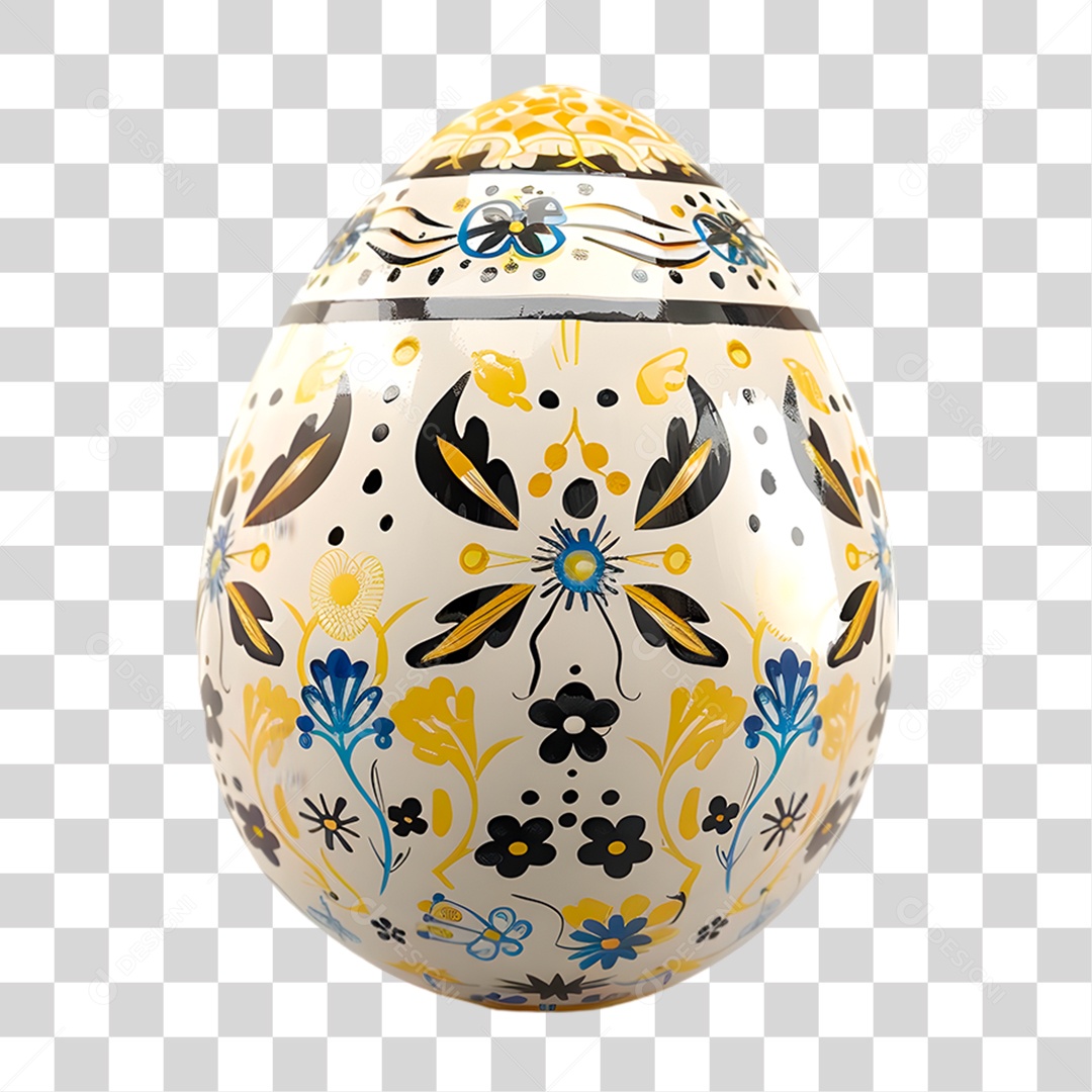 Ovo Colorido PNG Transparente