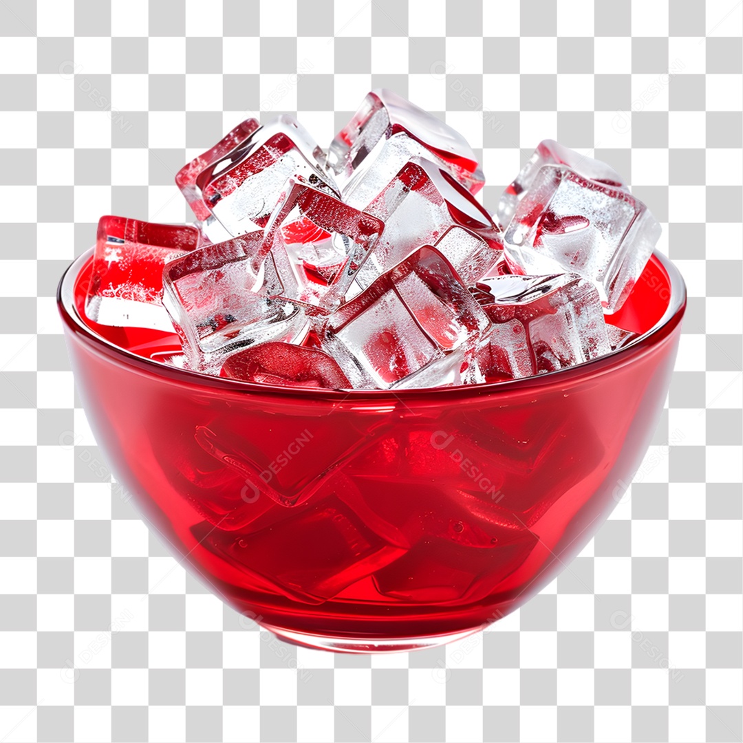Tigela de Gelo PNG Transparente
