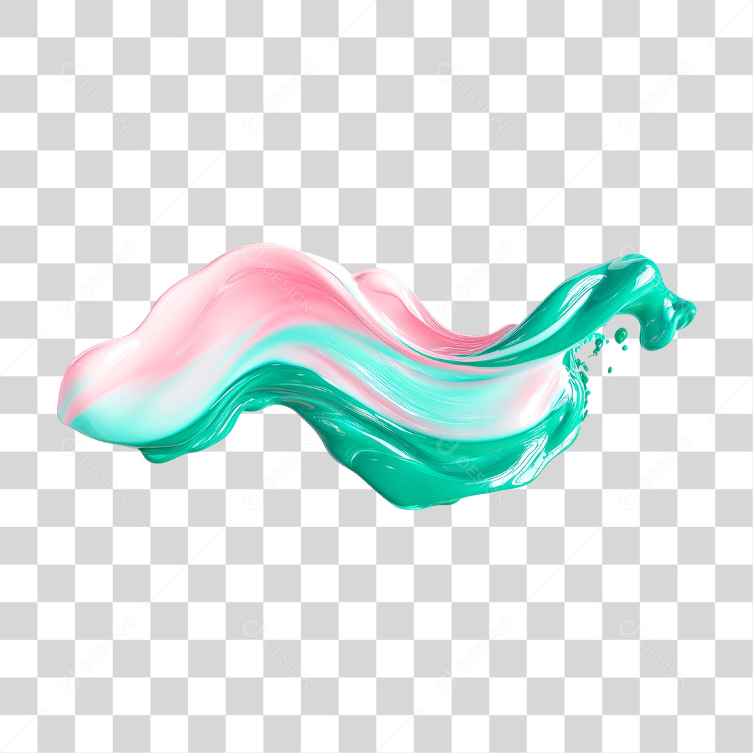 Splash de Tintas PNG Transparente