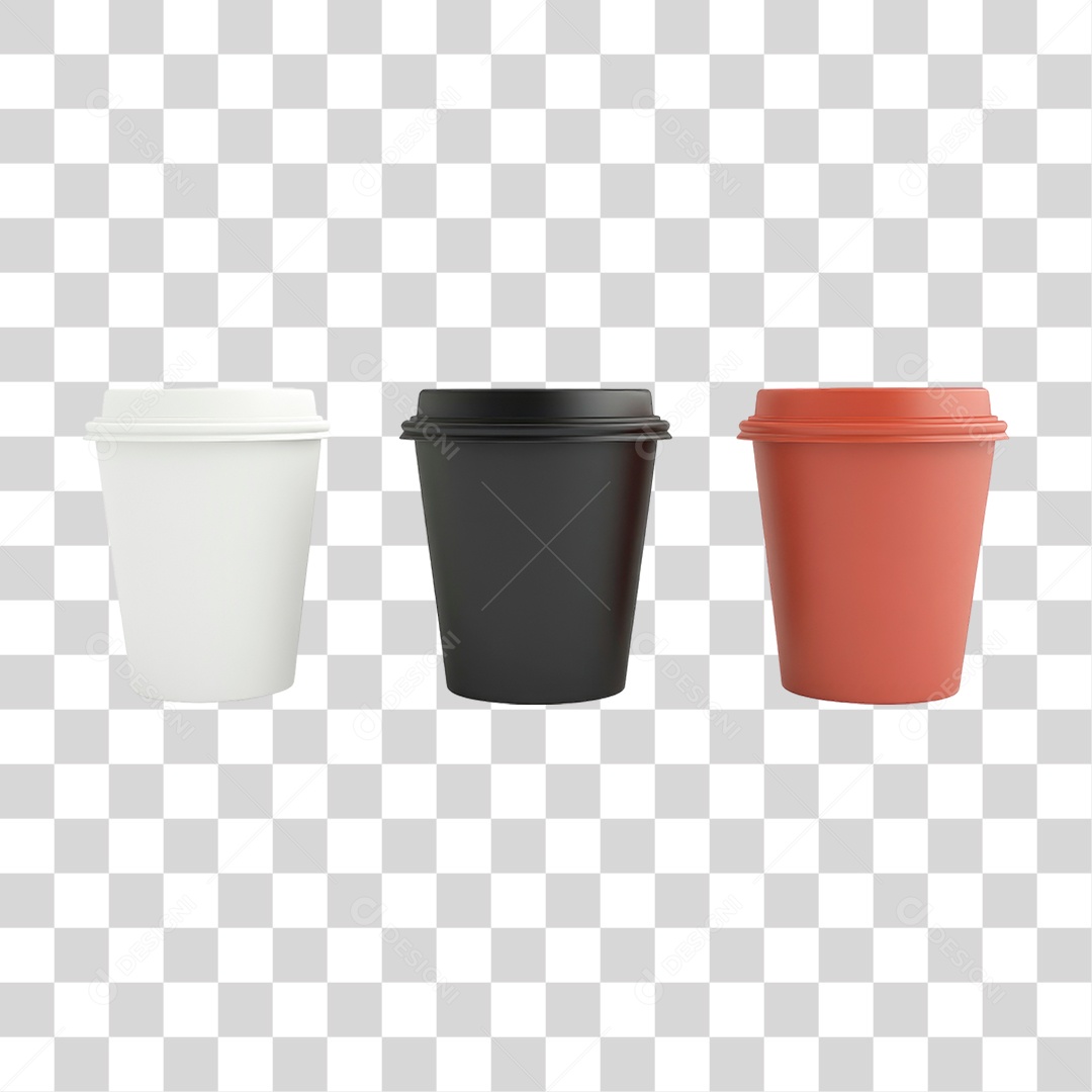 Lixeiras de Plásticos PNG Transparente