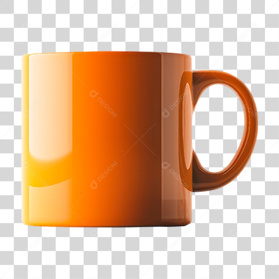 Caneca de Cerâmica PNG Transparente