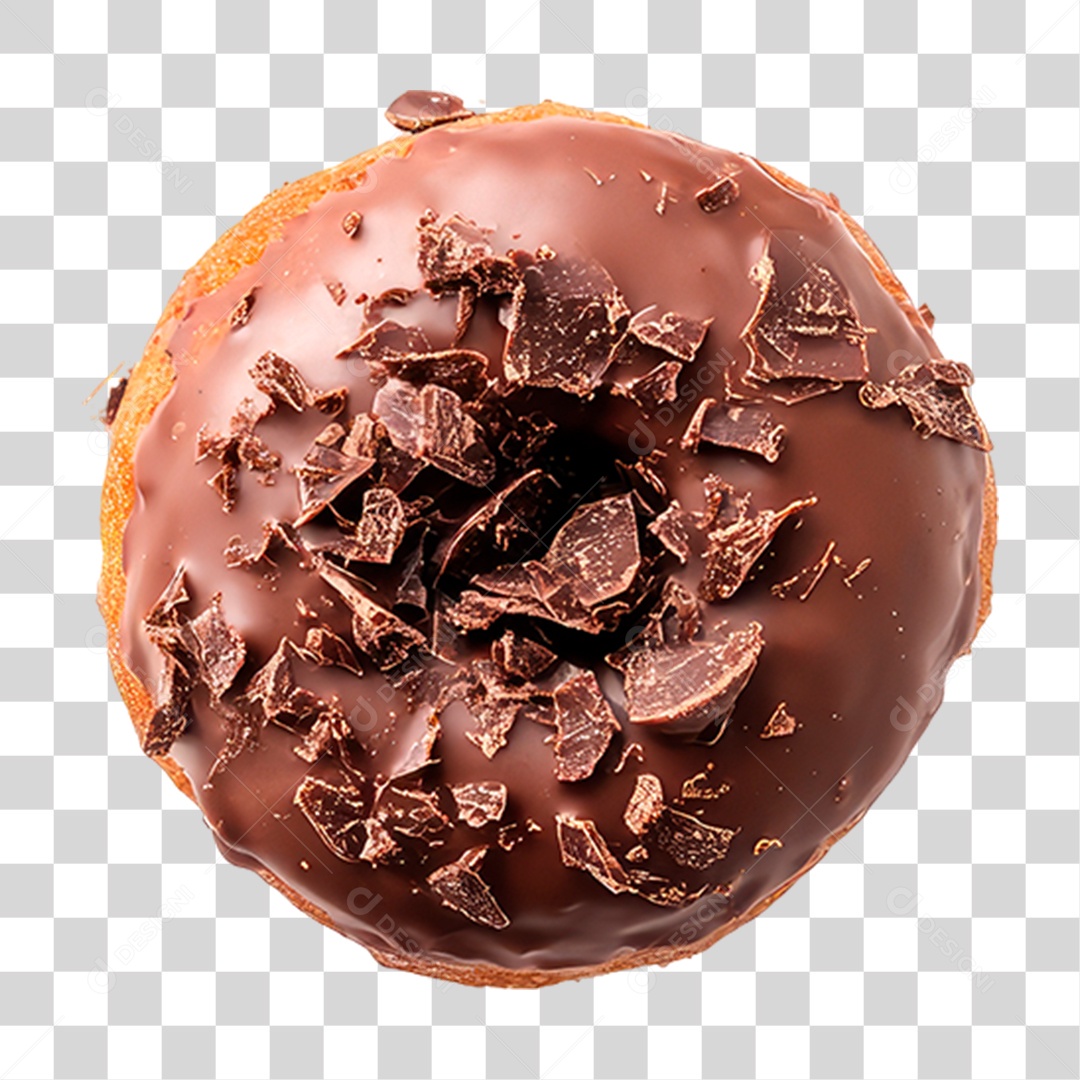 Bola de Chocolate PNG Transparente