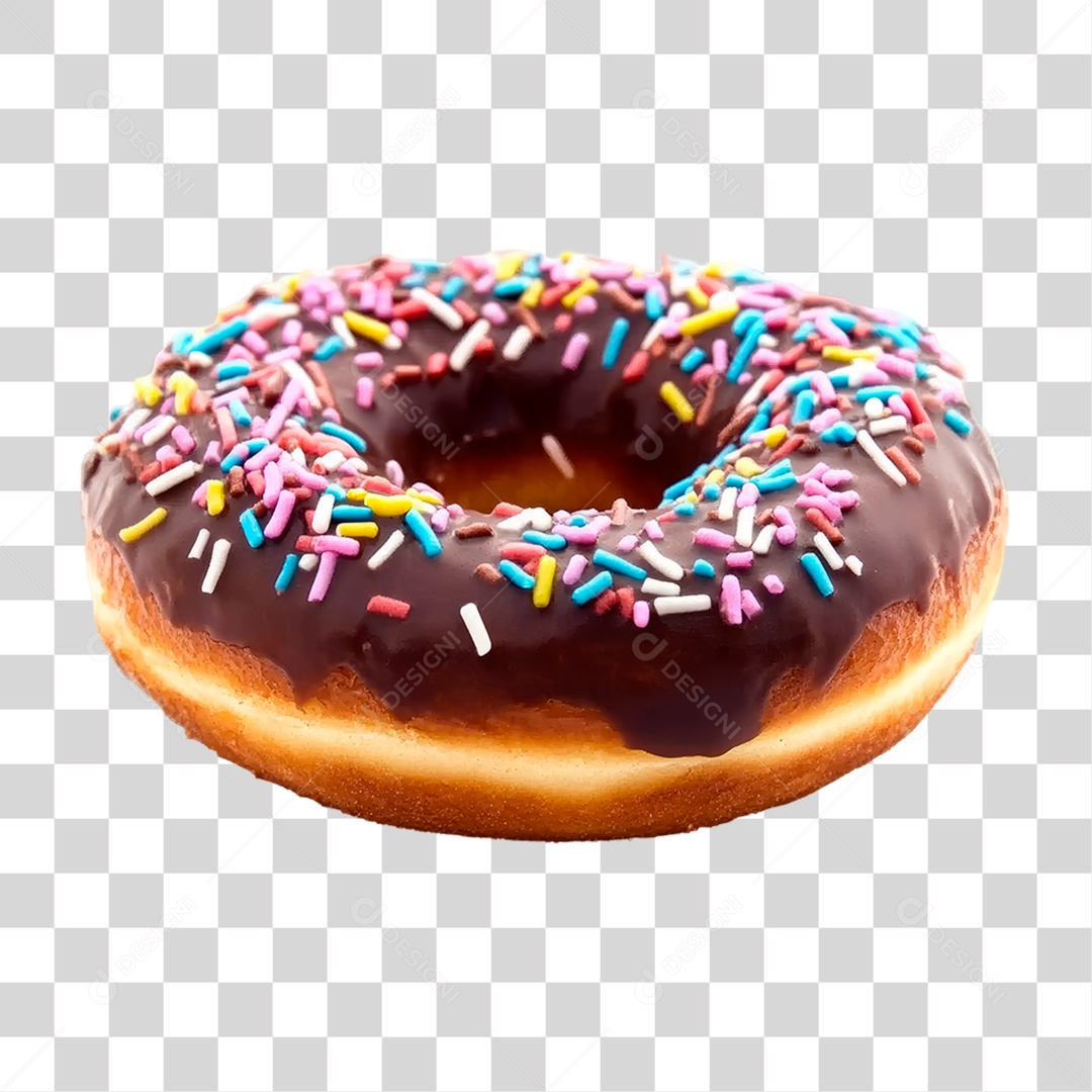 Rosca de Chocolate PNG Transparente