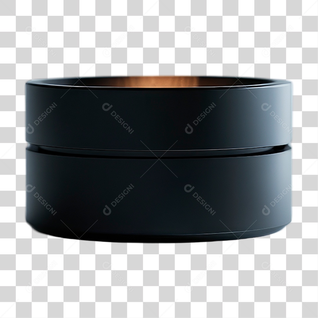 Pote Preto PNG Transparente