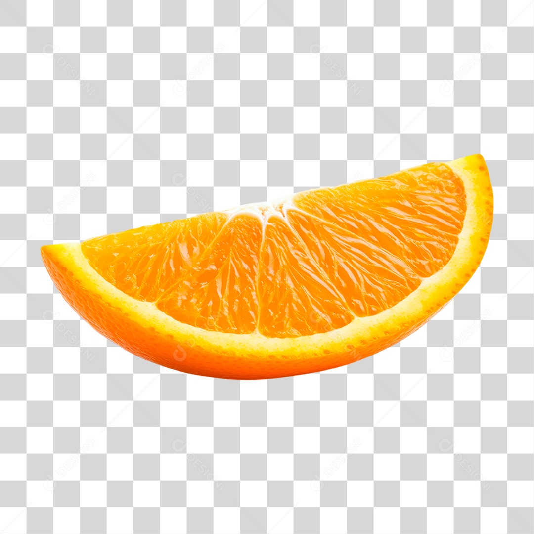 Fatia de Laranja PNG Transparente