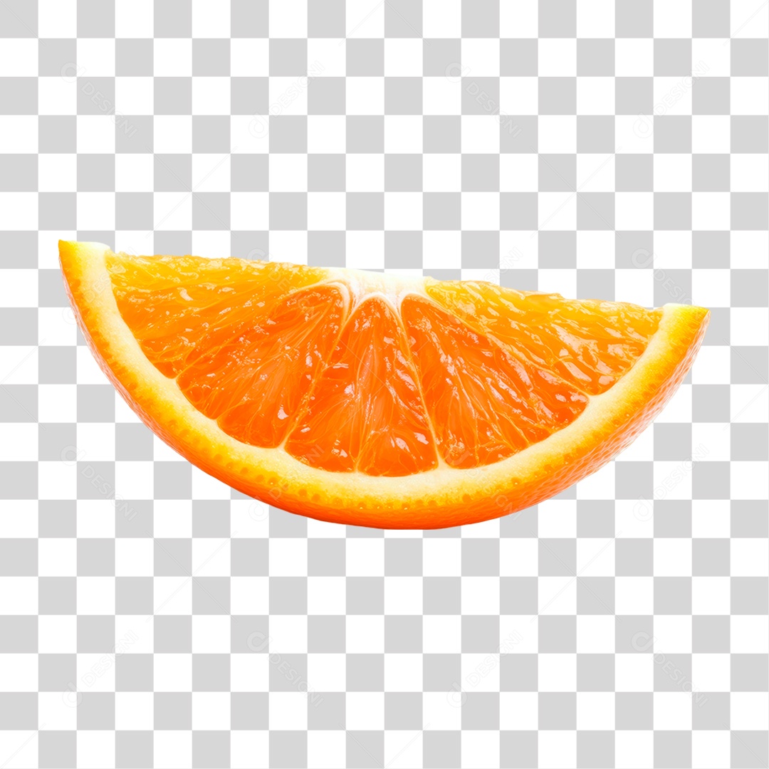 Fatia de Laranja PNG Transparente
