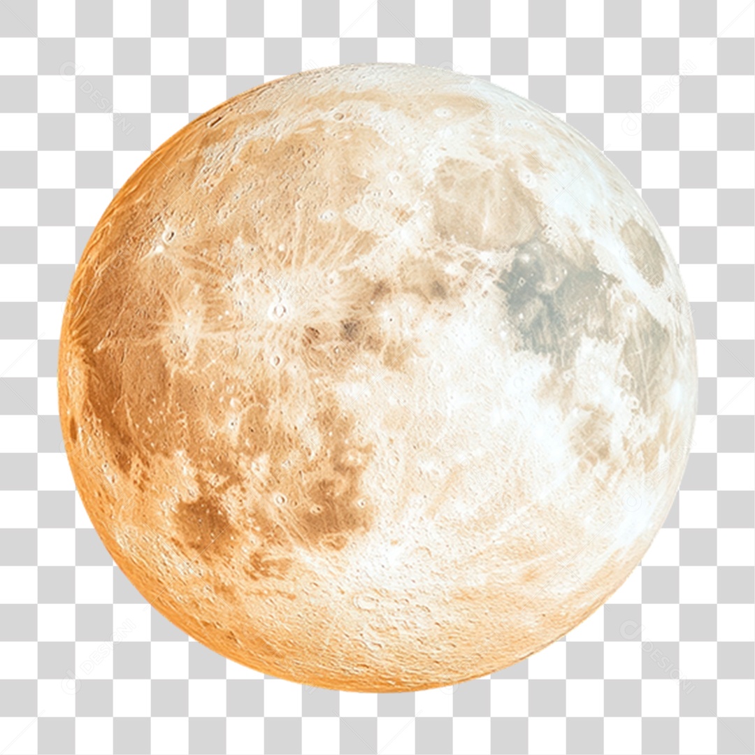 Lua Cheia PNG Transparente