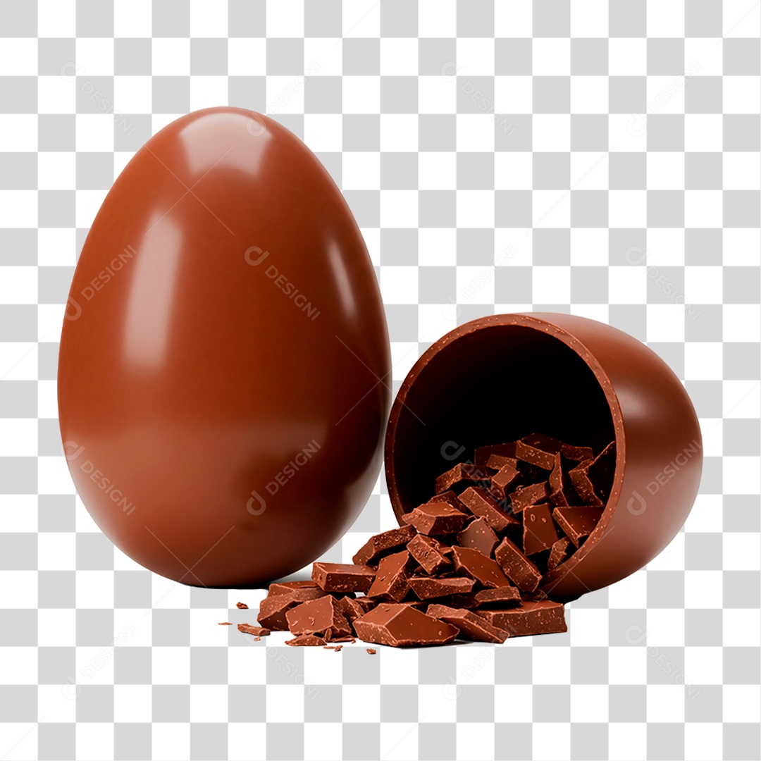 Ovo de Páscoa PNG Transparente