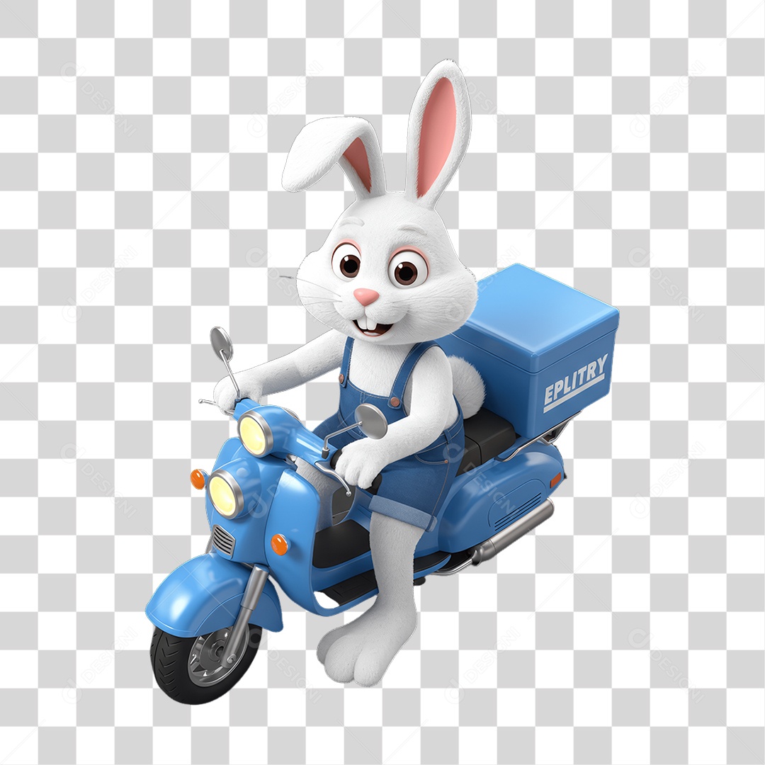 Coelho da Páscoa PNG Transparente