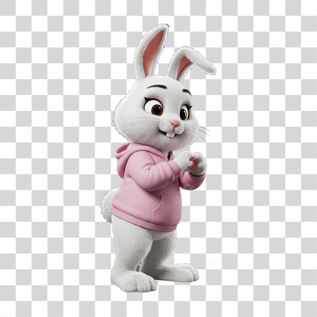 Coelho da Páscoa PNG Transparente