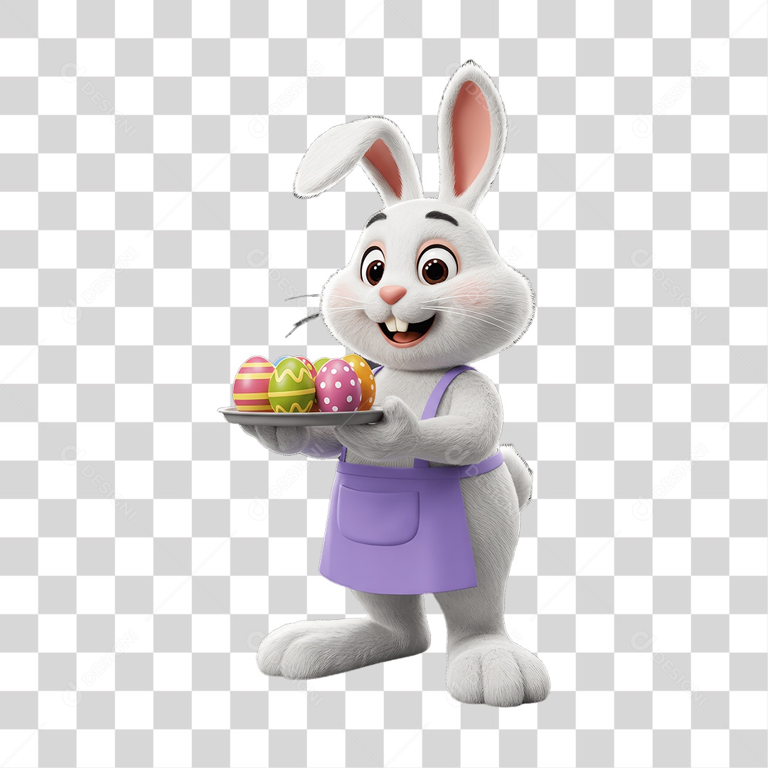 Coelho da Páscoa PNG Transparente
