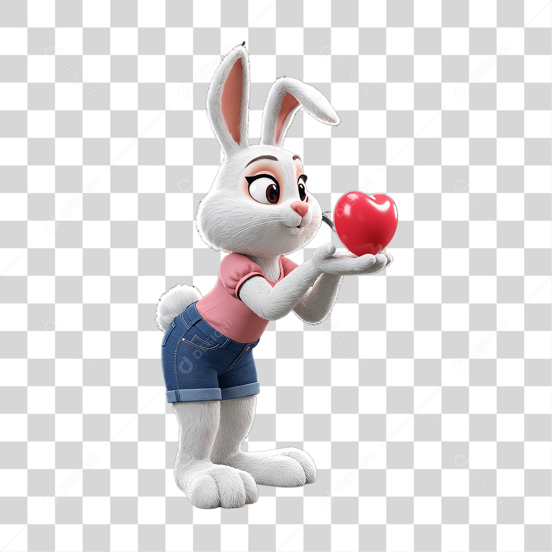 Coelho da Páscoa PNG Transparente