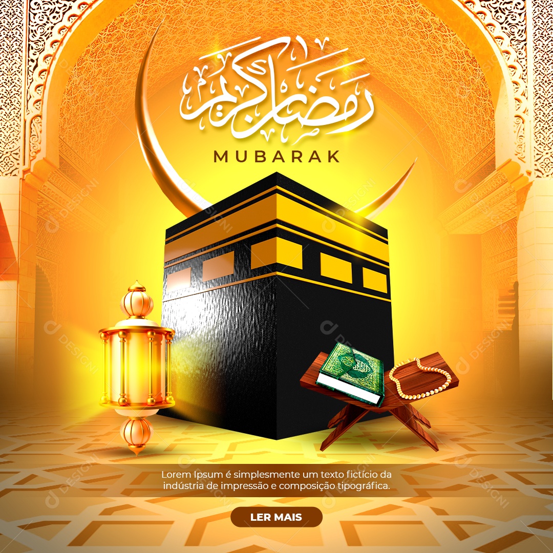 Social Media Mubarak PSD Editável