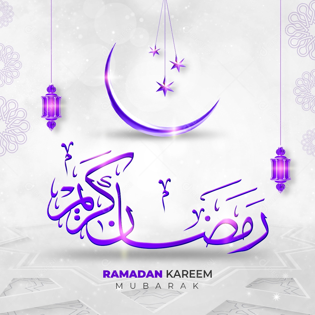 Social Media Ramadan Kareem Mubarak PSD Editável