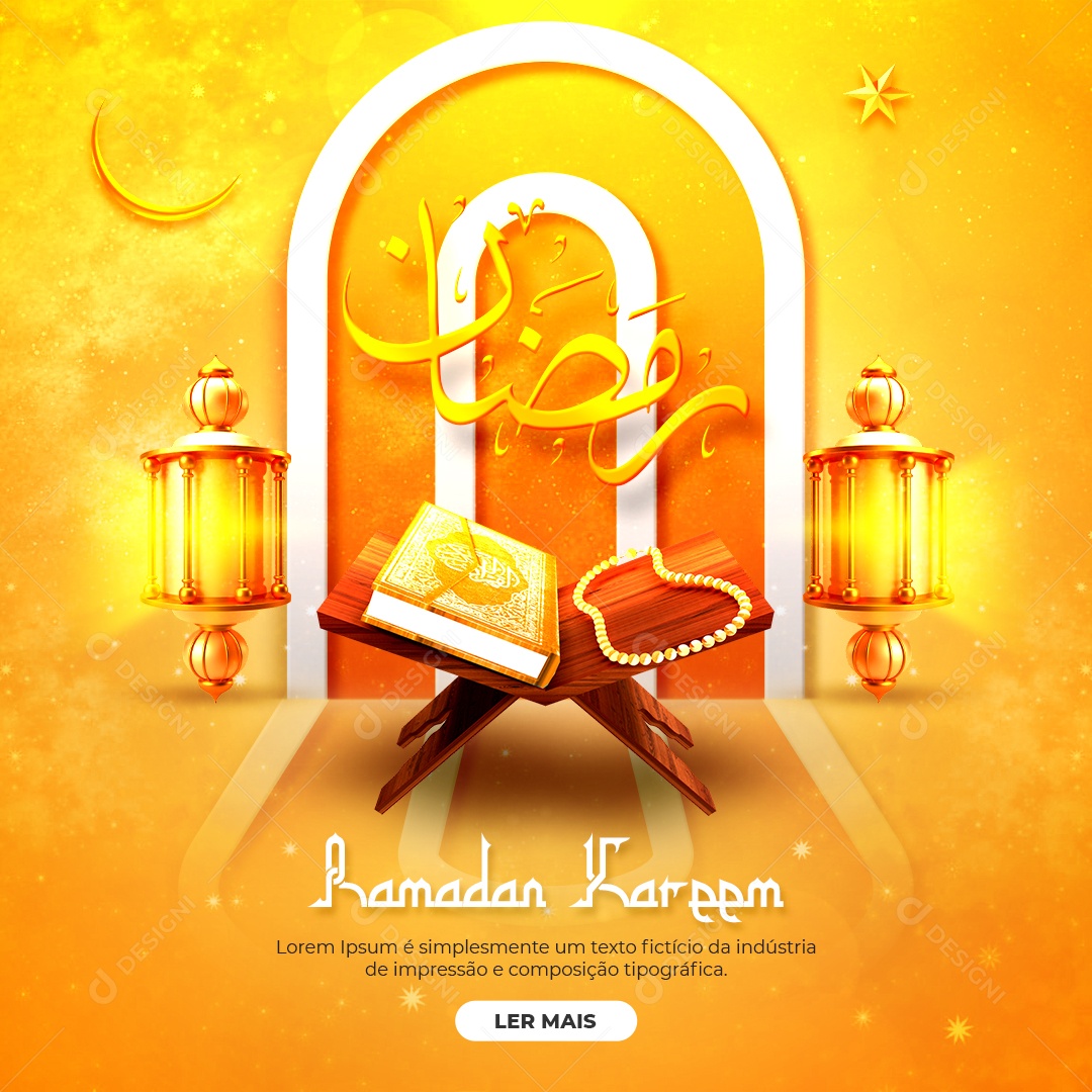 Social Media Ramadan Kareem PSD Editável