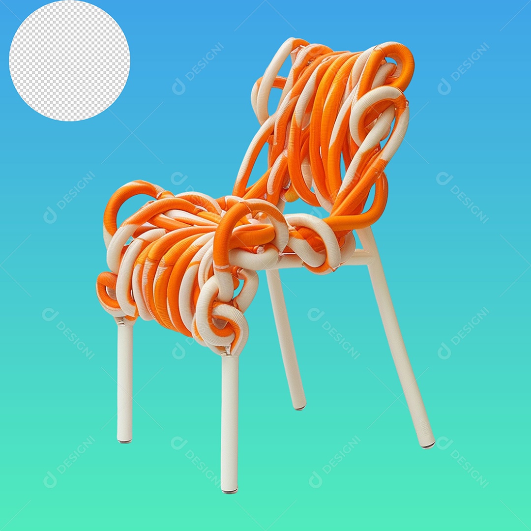 Elemento Cadeira para Composição PSD