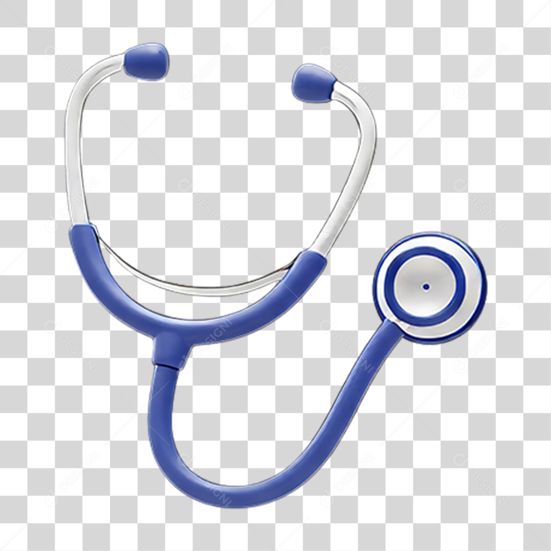 Estetoscópio de Médico com Coração PNG Transparente