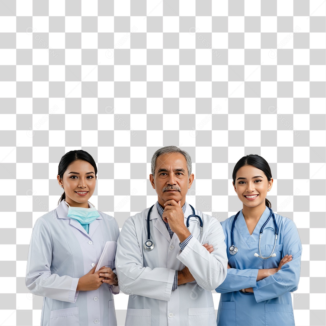 Médicos Doutores PNG Transparente