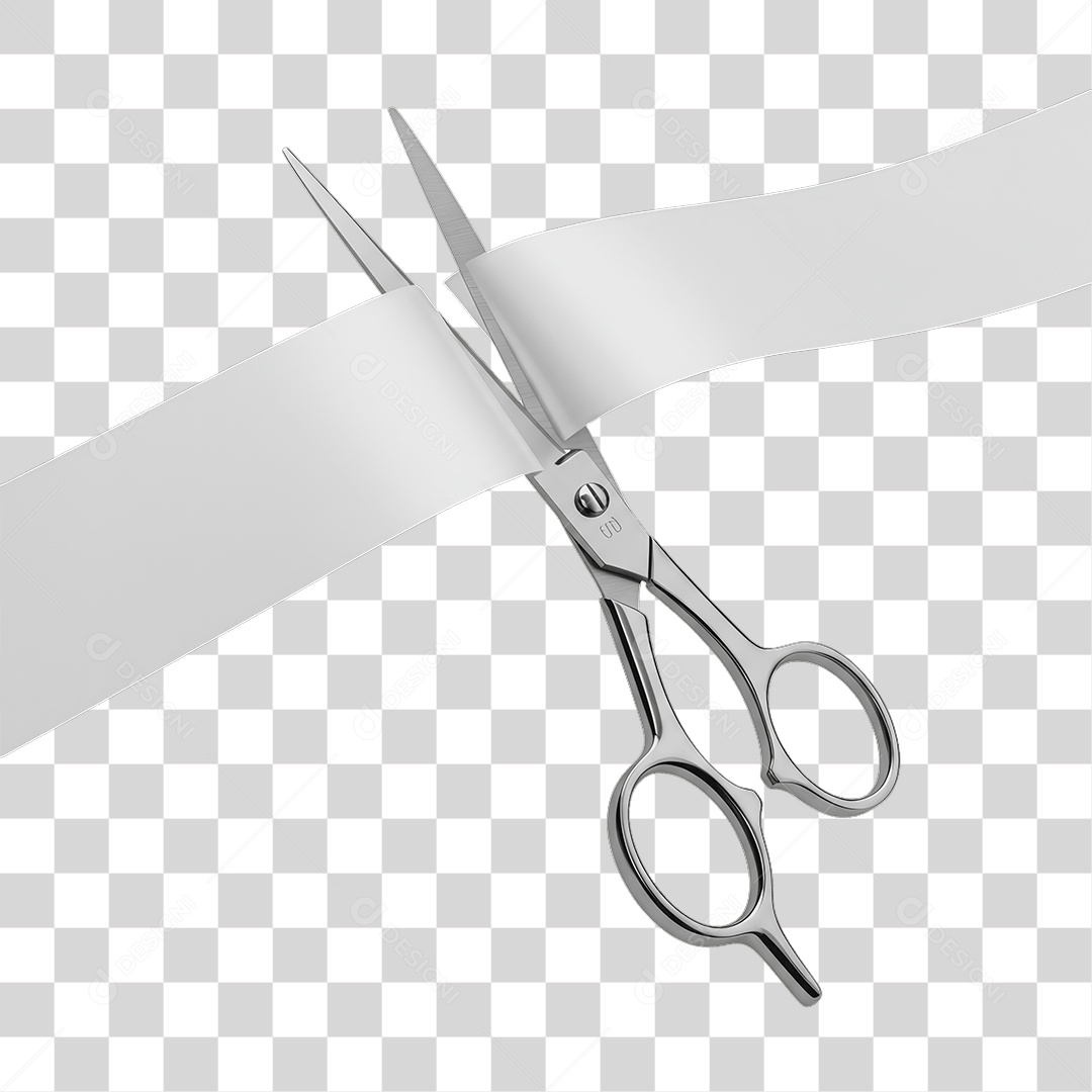 Fita Sendo Cortada PNG Transparente