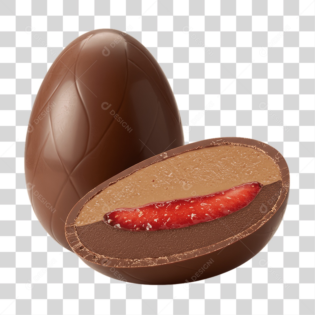 Ovo de Páscoa PNG Transparente