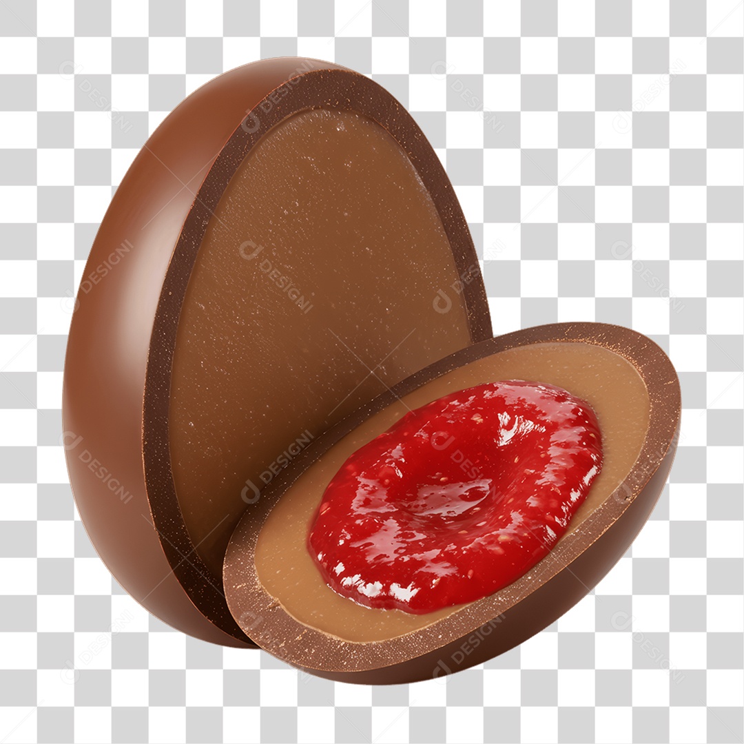 Ovo de Páscoa PNG Transparente