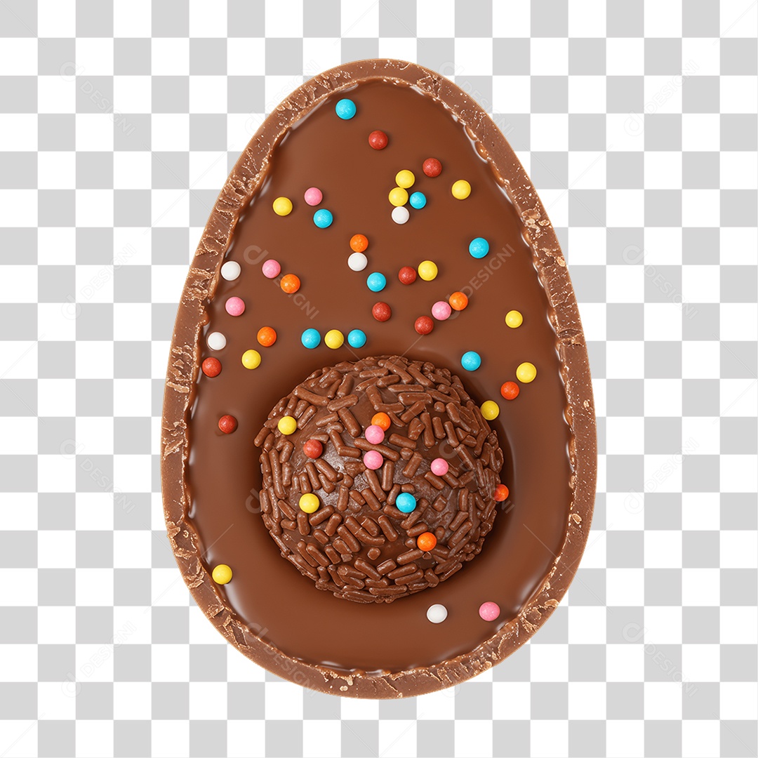 Ovo de Páscoa PNG Transparente