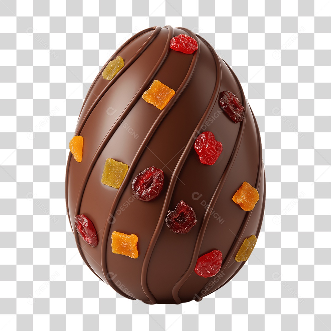 Ovo de Páscoa PNG Transparente