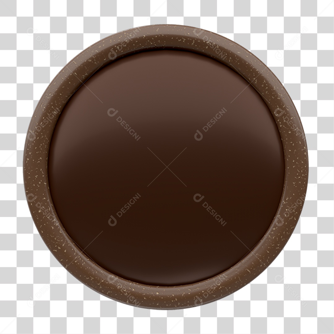 Placa Redonda PNG Transparente