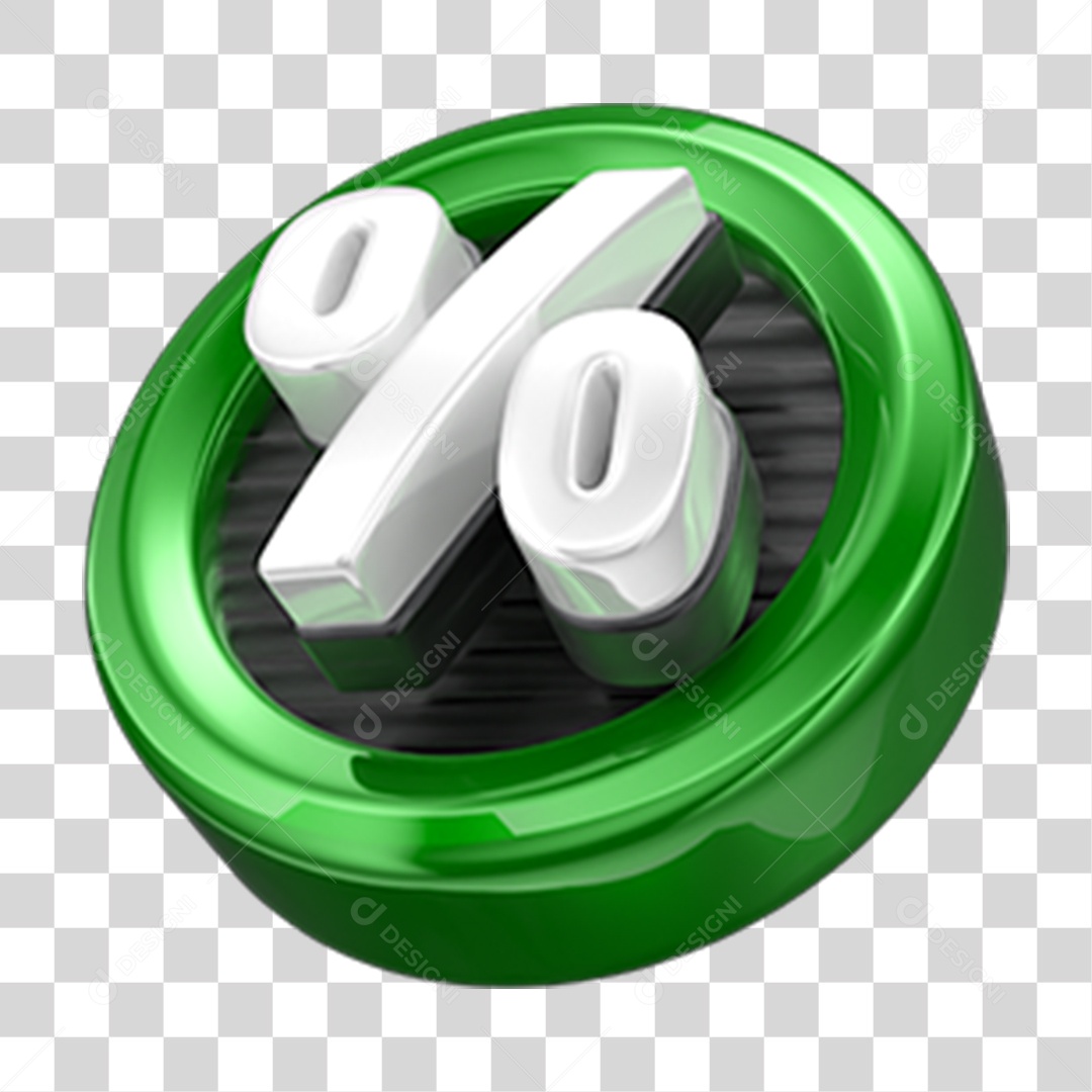 Símbolo de Porcentagem PNG Transparente