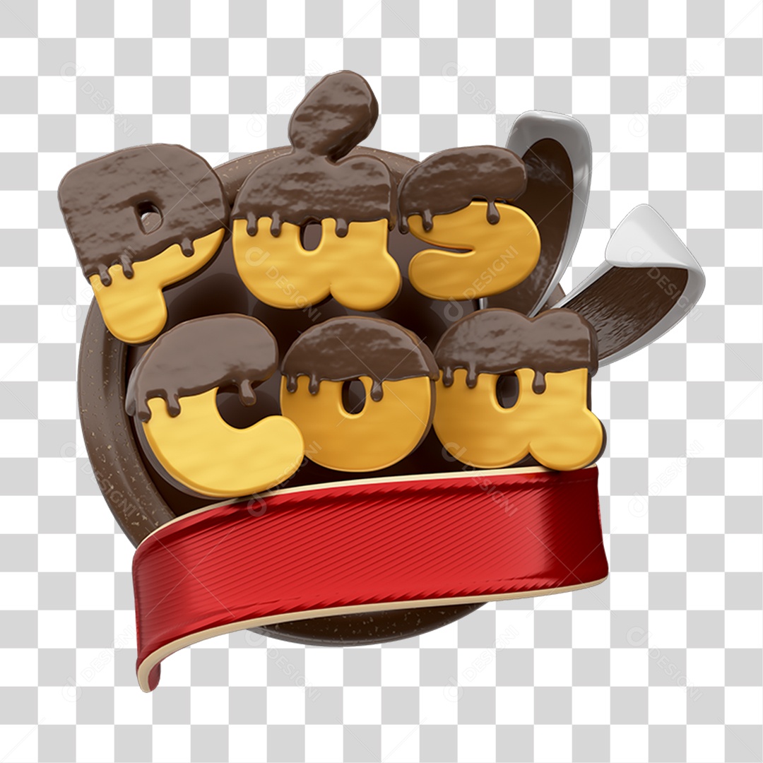 Selo 3D Páscoa PNG Transparente