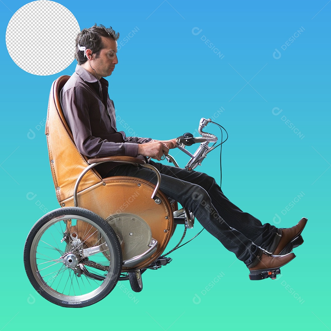 Elemento Cadeira de Rodas para Composição PSD