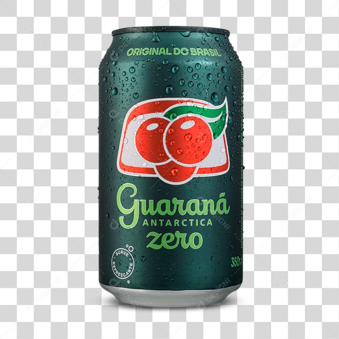 Lata de Guaraná PNG Transparente
