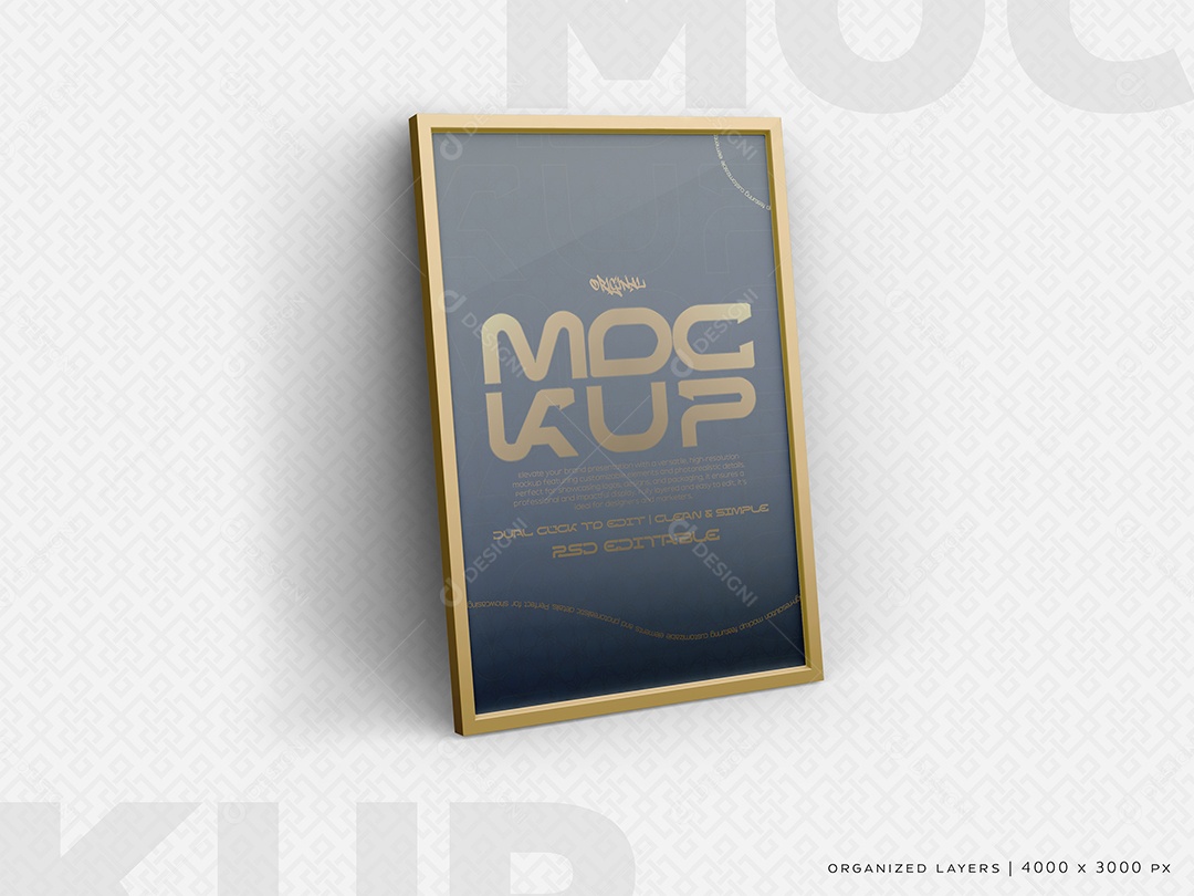 Mockup de Quadro PSD Editável