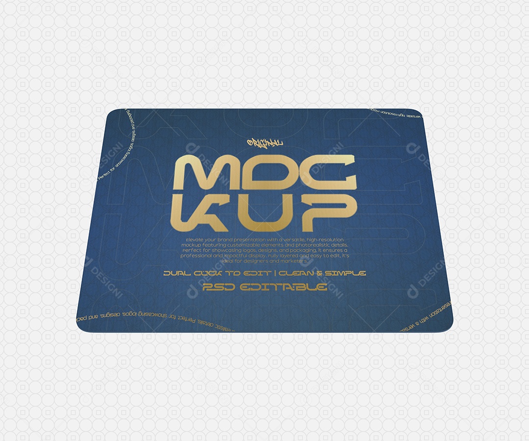 MousePad Mockup PSD Editável