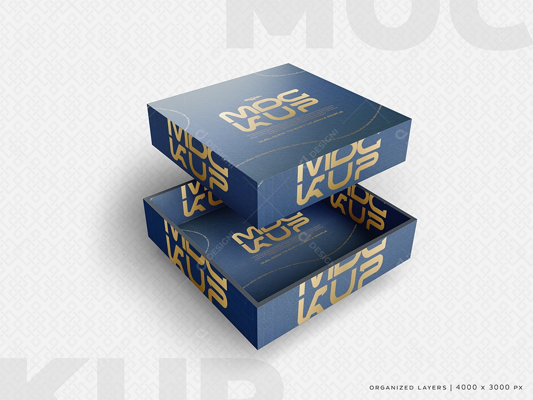 Mockup de Caixa PSD Editável