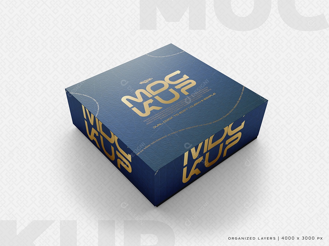 Mockup de Caixa PSD Editável