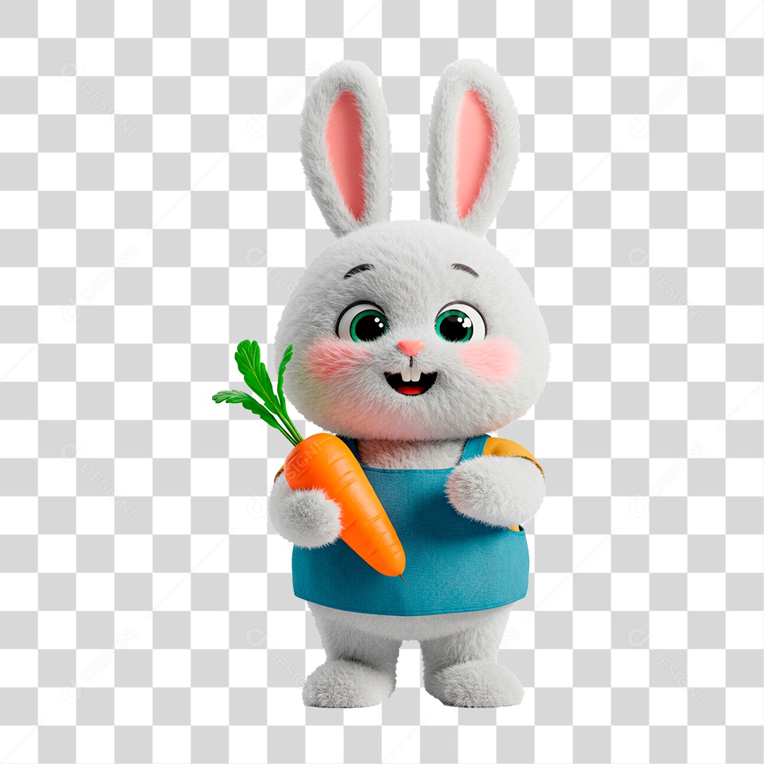 Coelho da Páscoa PNG Transparente